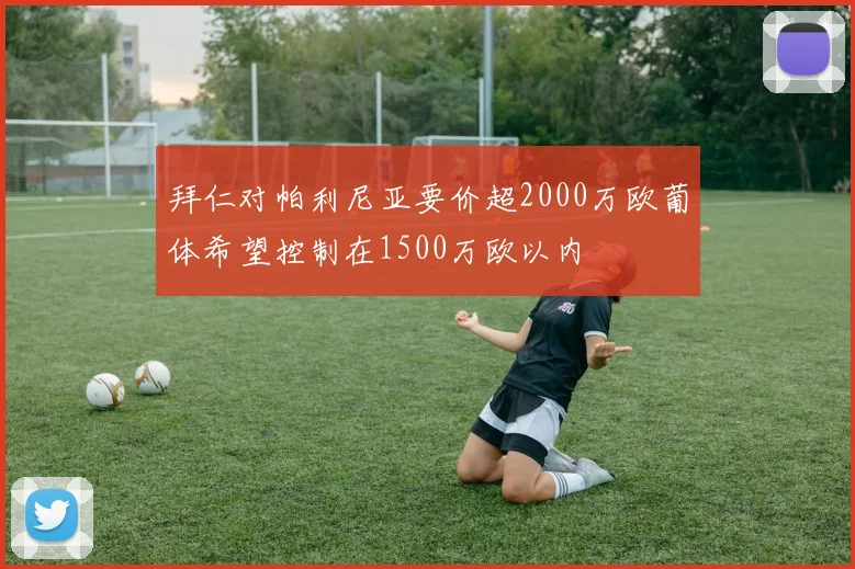 拜仁对帕利尼亚要价超2000万欧葡体希望控制在1500万欧以内